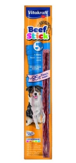 VITAKRAFT Beef Stick - kabanos z sercami dla psa 12g