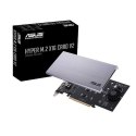 Kontroler ASUS Hyper M.2 PCIe 3.0 x16, 4x M.2 NVMe (2242/2260/2280/22110) GEN 3