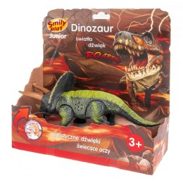 Smily Play Dinozaur światło, dźwięk, Triceratops zielony