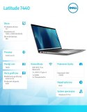 Dell Notebook Latitude 7440 Win11Pro i5-1345U/16GB/512GB SSD/14.0 FHD/Intel Iris Xe/ThBlt&FgrPr&SmtCd/FHD/IRCam/Mic/WLAN+BT/Backlit K