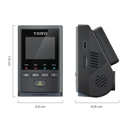 Wideorejestrator VIOFO A119 Mini 2 GPS WiFi HDR
