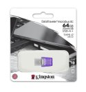 Kingston Pendrive Data Traveler MicroDuo 3C G3 64GB USB-A/USB-C