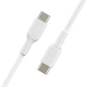 Belkin Kabel Booster Charge USB-C/USB-C PVC 2m, biały