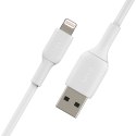 Belkin Kabel PVC USB-A to Lightning 2m White