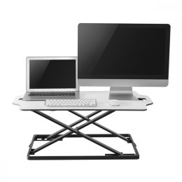 Maclean Ultracienki konwerter biurkowy podstawka biała Ergo Office ER-420