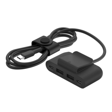 Belkin Ładowarka 4-portowa 2xUSB-C, 2xUSB-A 30W, biała