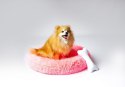 GO GIFT Shaggy różowy XL - legowisko dla zwierząt - 80 x 83 x 10 cm