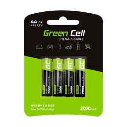 Green Cell Akumulatorki Paluszki 4x AA HR6 2000 mAh