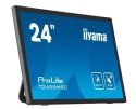 IIYAMA Monitor dotykowy 24 cale T2455MSC-B1 POJ.10PKT.IPS,HDMI,DP,USB3.0,CAM,MIC