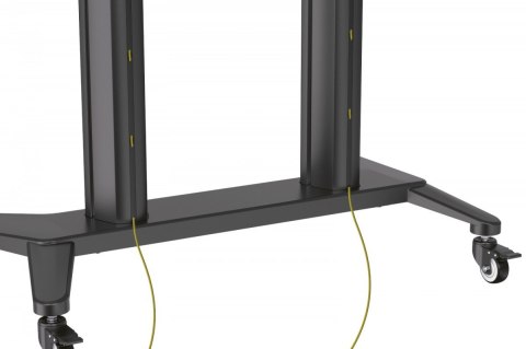 Digitus Stojak mobilny pojedynczy z półką i uchwytem na kamerę, 1xLCD max. 120" max. 140kg, VESA max. 1000x600