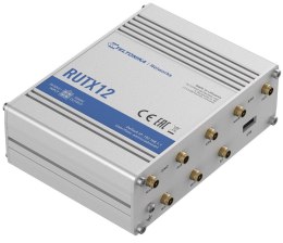 TELTONIKA Router LTE RUTX12 (Cat 6), WiFi, BLE, GNSS, Ethernet
