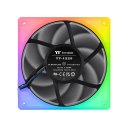 Thermaltake Wentylator ToughFan RGB 12cm 3pak, czarny