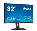 IIYAMA Monitor 31,5 cala XB3288UHSU 4K,VA,HDMI,DP,PIP,F.Sync,HAS/150mm,USB