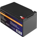 Qoltec Akumulator LiFePO4 Litowo-Żelazowo-Fosforanowy | 12.8V | 12Ah | 153.6Wh | BMS