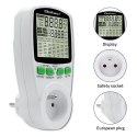 Qoltec Watomierz Licznik zużycia energii PM0627 z historią pomiaru | 3680W | 16A | LCD