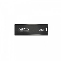 Adata Dysk SSD zewnętrzny SC610 2000 GB USB3.2A Gen2 czarny