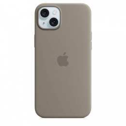 Apple Etui silikonowe z MagSafe do iPhonea 15 Plus - popielaty brąz