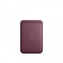 Apple Portfel z tkaniny FineWoven z MagSafe do iPhonea - rubinowa morwa