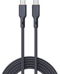 AUKEY CB-KCC102 kevlarowy kabel USB C - USB C | 1.8m | 5A | 100W PD | 20V