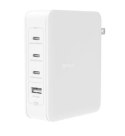 Belkin Ładowarka ścienna 140W 4-ports (3xC 1xA) UK, EU, US Plugs biała