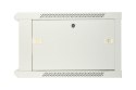 Extralink Szafka wisząca rack 6U 600x600 szara metalowe drzwi