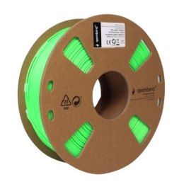 Gembird Filament drukarki 3D PLA/1.75mm/zielony fluorescencyjny