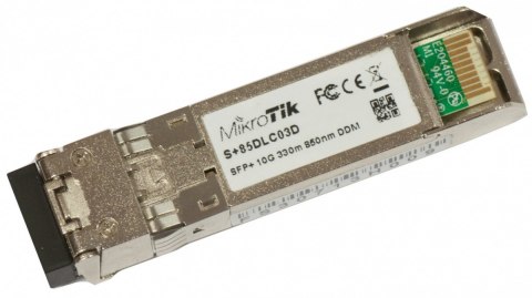 Mikrotik Moduł 10 SFP+ 1.25G LC MM 300m S+85DLC03D