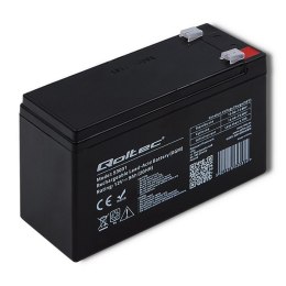 Qoltec Akumulator żelowy | 12V | 9Ah | max.90A | AGM