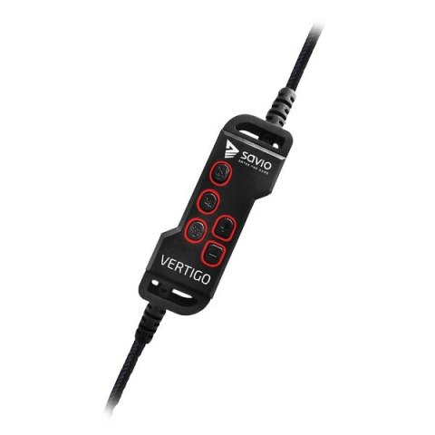 Savio Słuchawki gamingowe z mikrofonem Vertigo