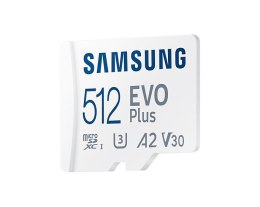 Samsung Karta pamięci microSD MB-MC512KA/EU 512GB EVO Plus + adapter