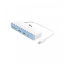 HyperDrive Hub Hyper 6-in-1 USB-C dla iMac 24 cale (2021), HDMI, USB-C, 2x USB-A, SD, MiniSD, 7x kolor
