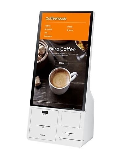 Samsung Monitor profesjonalny KIOSK KM24A/Tizen 24 cale Matowy, Dotykowa 16h/7 250(cd/m2) 1920x1080(FHD) S6 Player 3 lata d2d (LH24KMATB