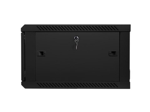 Lanberg Szafa instalacyjna wisząca 19 cali 6U 600X600mm czarna (drzwi szklane)