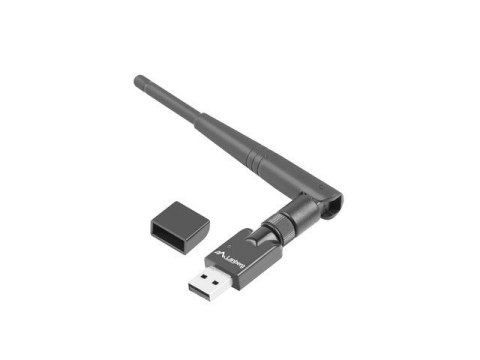 Lanberg Karta sieciowa USB N150 1 zewnętrzna antena NC-0150-WE