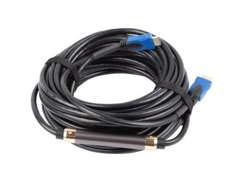 Kabel Lanberg CA-HDMI-20CU-0200-BK (HDMI M - HDMI M; 20m; kolor czarny)