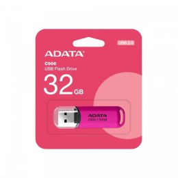 Adata Pendrive C906 32GB USB2.0 różowy