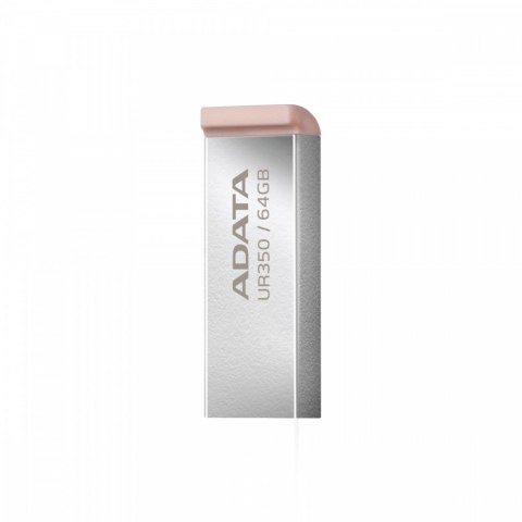 Adata Pendrive UR350 64GB USB3.2 Gen2 Metal brązowy