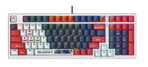 A4 Tech Klawiatura mechaniczna Bloody S98 USB Sports Navy (BLMS Red Switches)