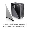 Thermaltake Obudowa Divider 500 Air Tempered Glassx2 Black 12cmx2