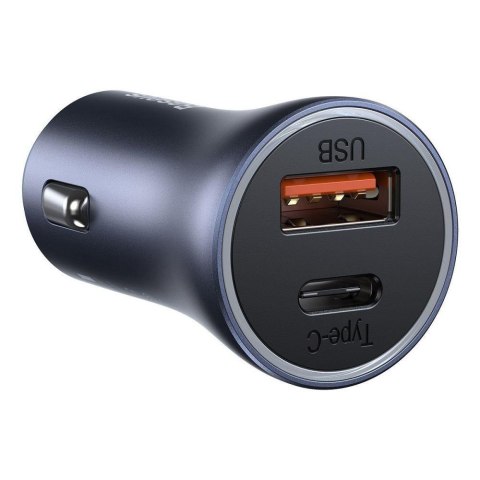 Ładowarka samochodowa Baseus CCJD-0G 40W z gniazdem USB Quick Charge 3.0 + USB-C PD