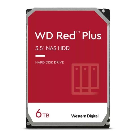 Dysk WD Red™ Plus WD60EFPX 6TB 3,5" 256MB SATA III