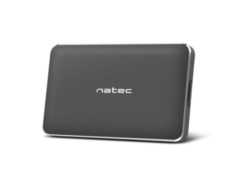 Obudowa na dysk HDD/SSD Natec Oyster Pro 2,5" USB 3.0 aluminium czarna slim