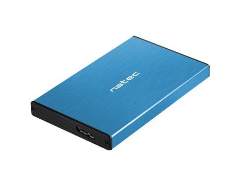 Obudowa na dysk HDD/SSD Natec RHINO Go USB 3.0 2.5" SATA niebieska
