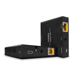 Extender HDMI LINDY HDMI 4K60, Micro-USB, RJ-45, IR, Cat.6, 50m