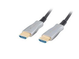 Kabel HDMI Lanberg M/M v2.0 30m czarny optyczny AOC