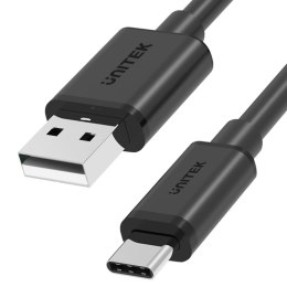 Kabel USB Unitek Y-C482BK USB-A - USB-C 2.0, m/m, 480 Mbps, 1m