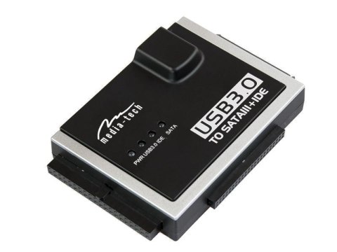 Konwerter adapter Media-Tech MT5100 USB 3.0 do HDD SATA/IDE