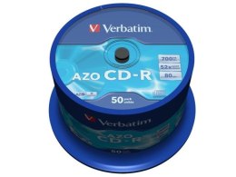 CD-R Verbatim 700MB AZO (Cake 50)