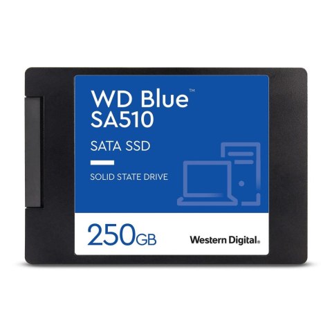 Dysk SSD WD Blue SA510 250GB 2,5"/7mm (555/440 MB/s) WDS250G3B0A