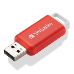Pendrive Verbatim DataBar 16GB USB 2.0 Red